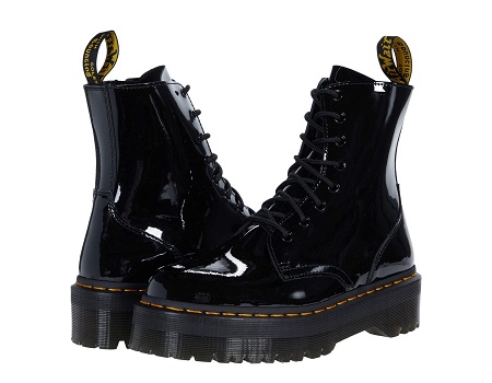 Dr Martens Jadon classy winter black boots 2023 BLAQUECOLOUR